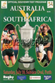Australia v South Africa 1998 rugby  Programme